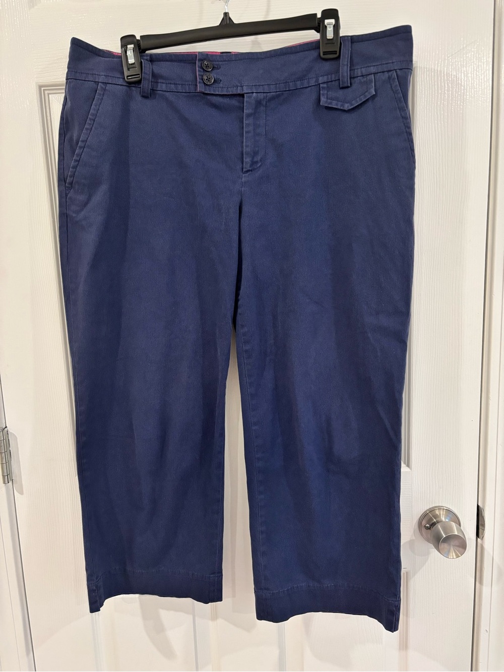 Lilly Pulitzer Navy Palm Beach Fit Pants 14